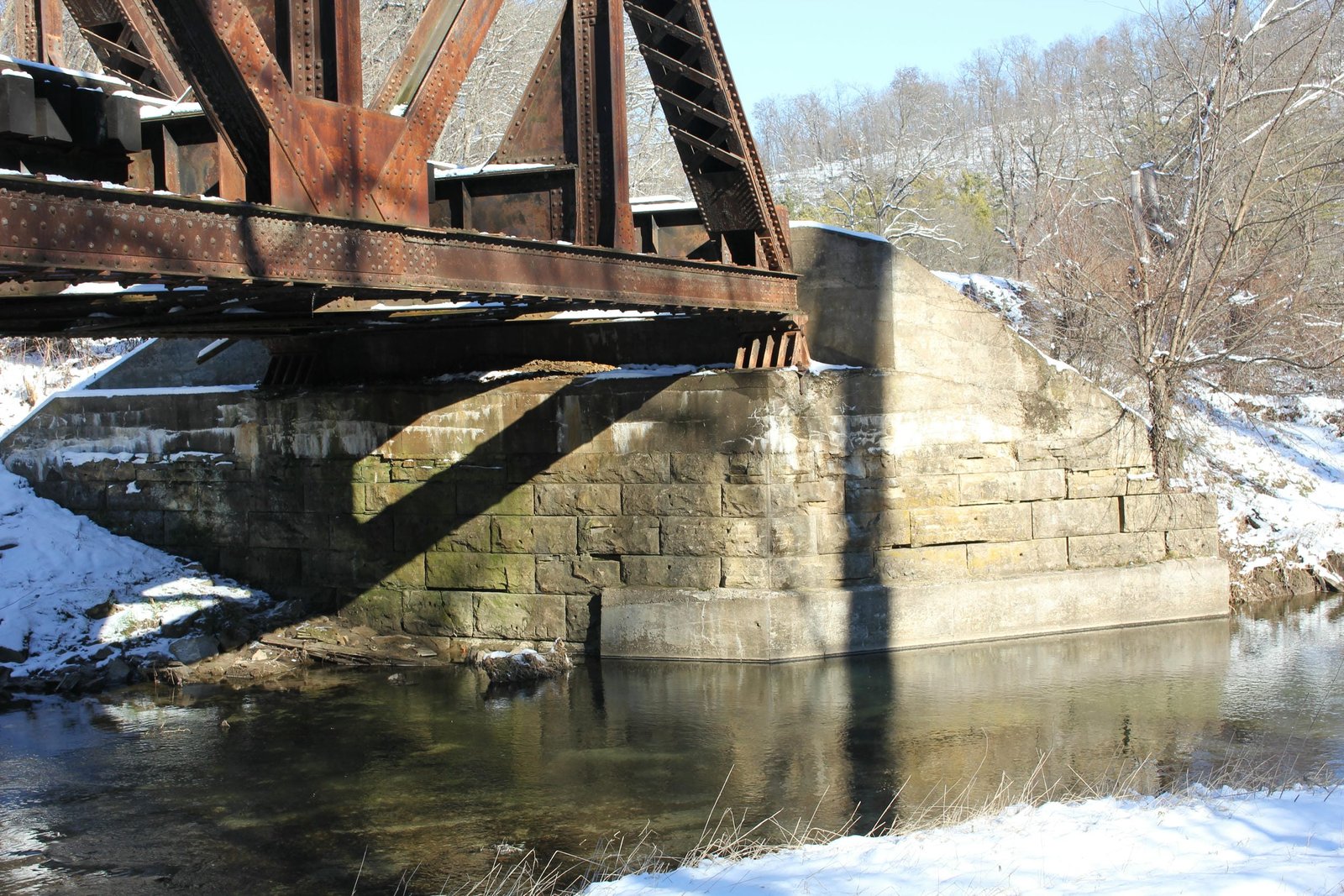 East abutment